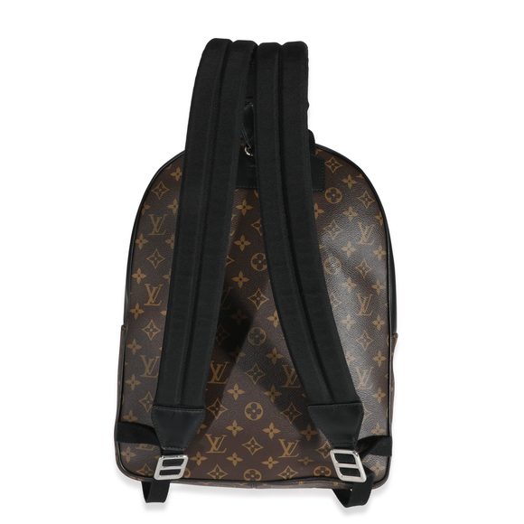 Louis Vuitton Monogram Macassar Canvas Josh Backpack - Picture 3 of 5